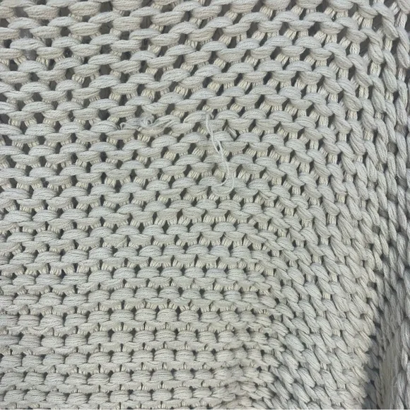 Free People My Only Sunrise Chunky Open Cable Knit Oversized Slouchy Sweater - Picture 13 of 16